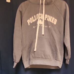 California Men's Gray Hoodie Sweatshirt